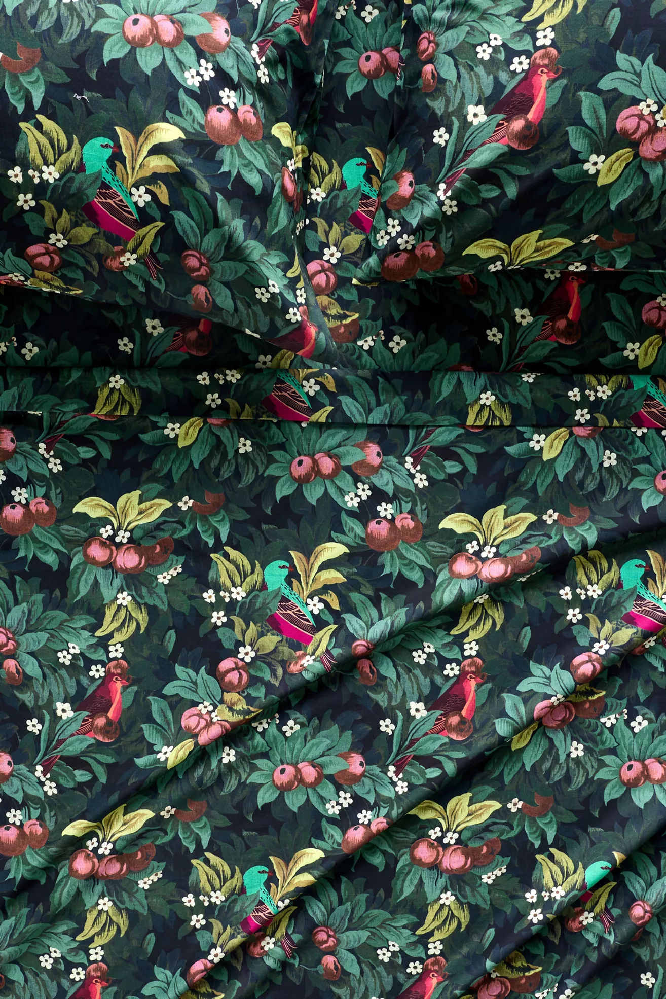 Organic Cotton Percale Printed Sheet Set