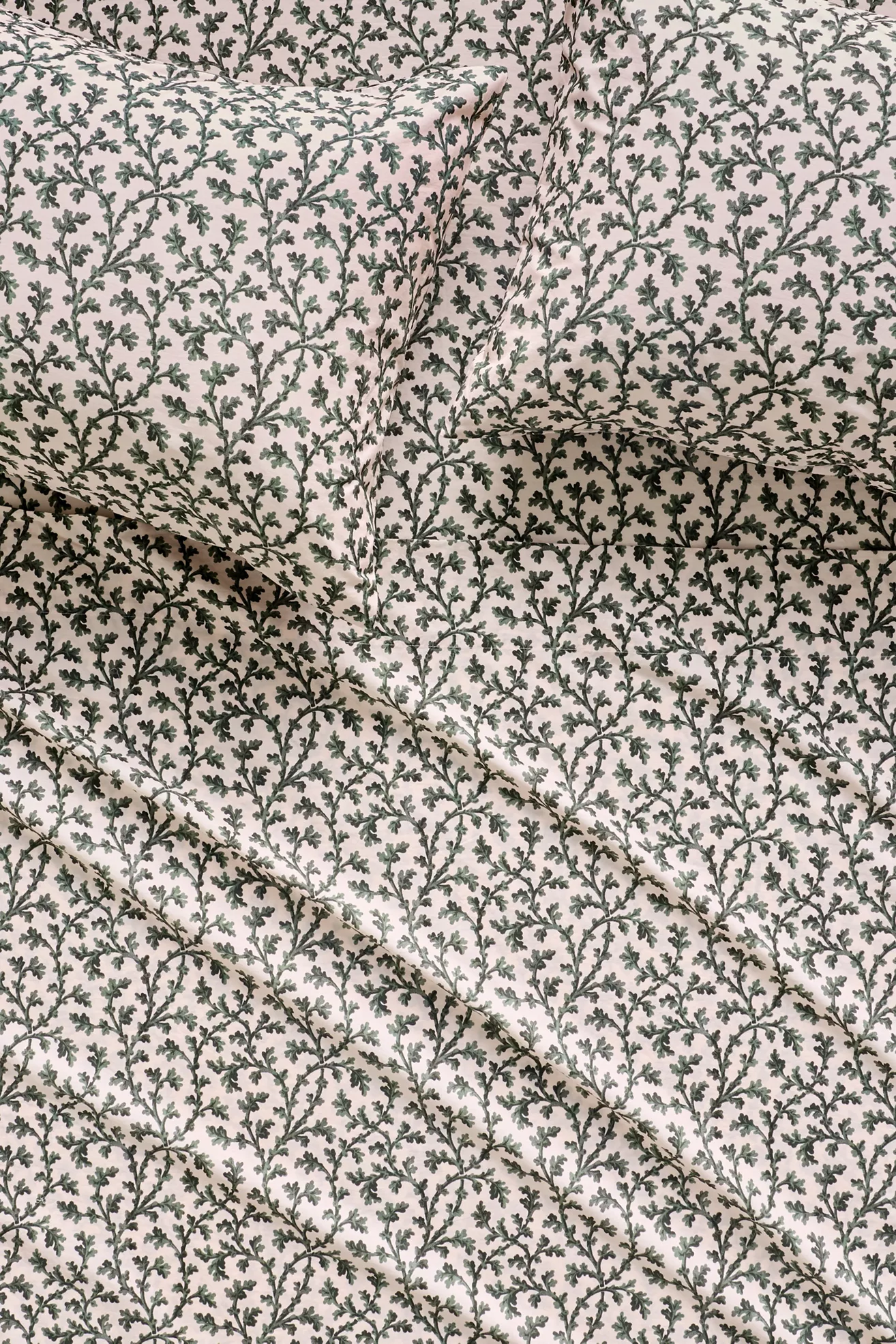 Organic Cotton Percale Printed Sheet Set - thumbnail 3