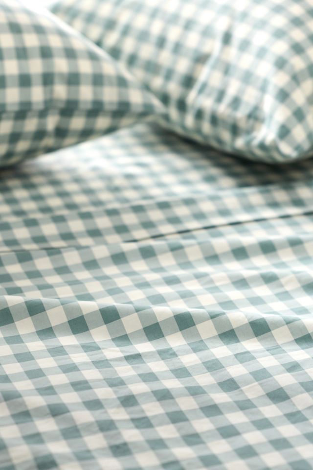 Organic Cotton Percale Printed Sheet Set #1