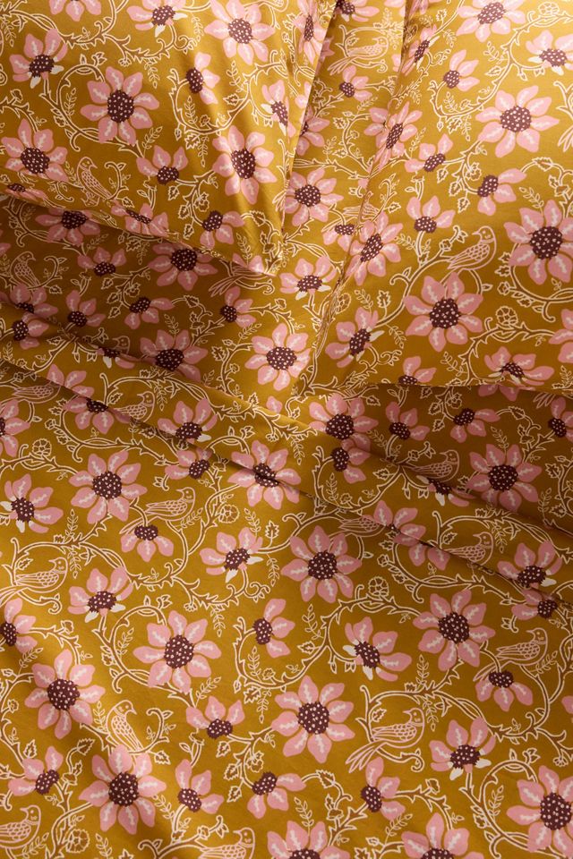 Organic Cotton Percale Printed Sheet Set #1