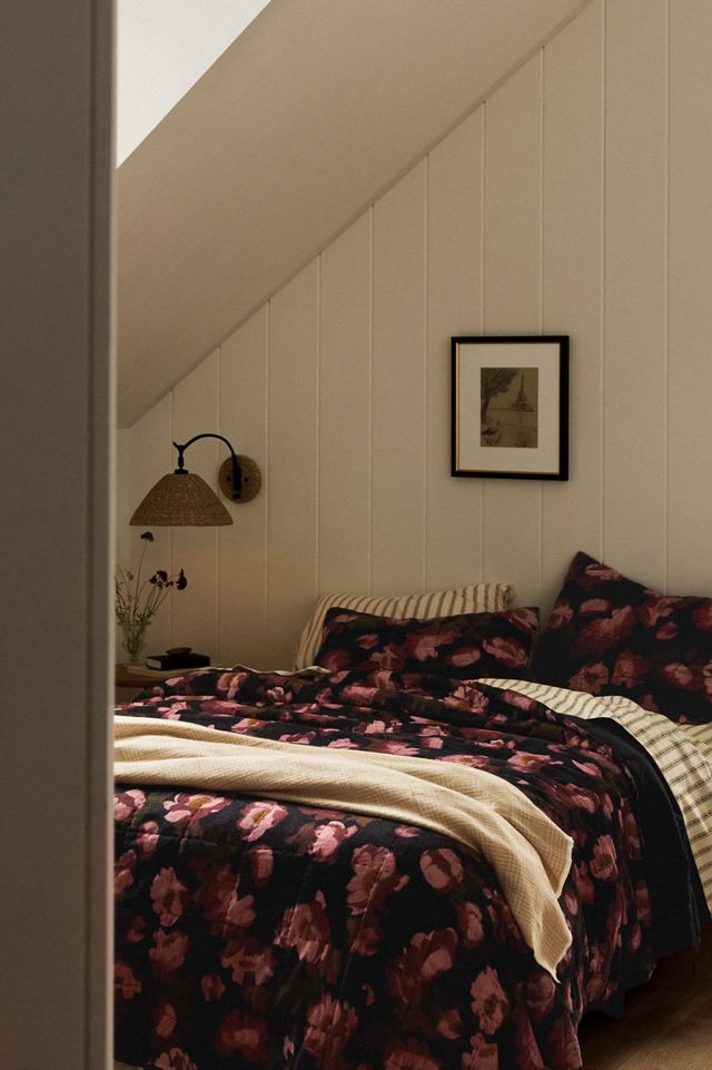 Organic Cotton Percale Printed Sheet Set #2