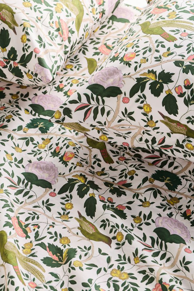Organic Cotton Percale Printed Sheet Set #1