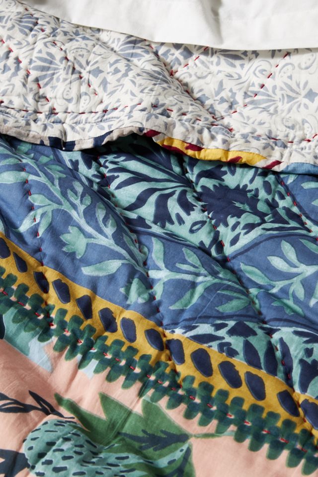 Kantha-Stitched Katya Quilt #1