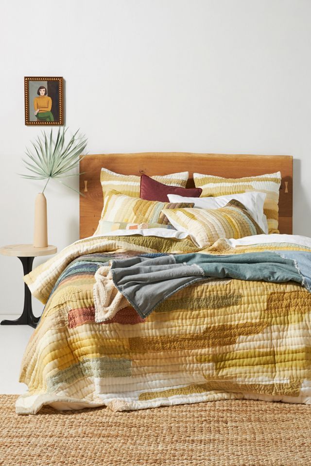 Vivie Patchwork Euro Sham #1