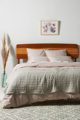 Amber Lewis for Anthropologie Woven Pfeiffer Bed Blanket