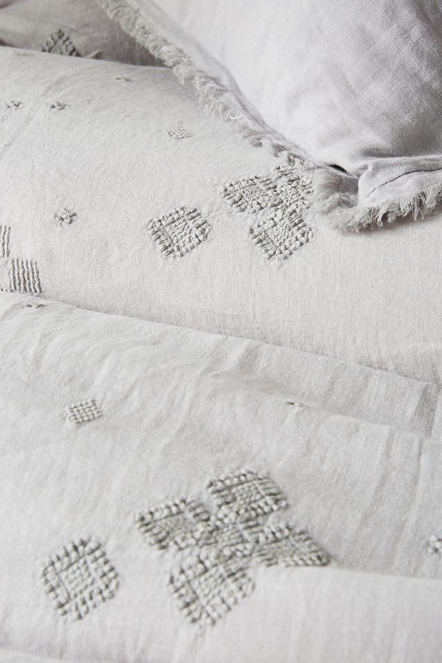 Embroidered Dorthea Duvet Cover #1