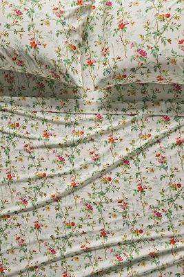 Organic Percale Printed Sheet Set
