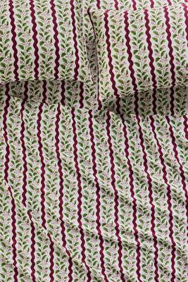 Organic Cotton Sateen Printed Sheet Set