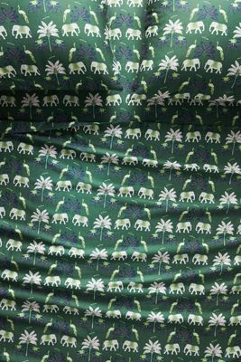 Organic Cotton Sateen Printed Sheet Set