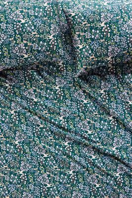 Set Lenzuola Stampato in Raso di Cotone Biologico