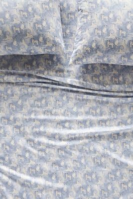 Organic Cotton Sateen Printed Sheet Set