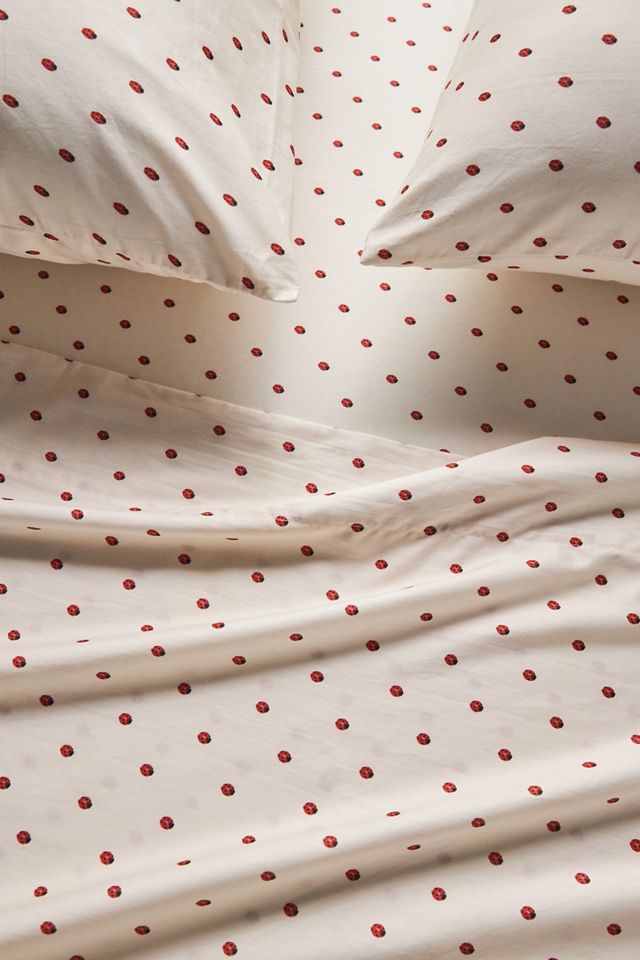 Organic Cotton Sateen Printed Sheet Set #1