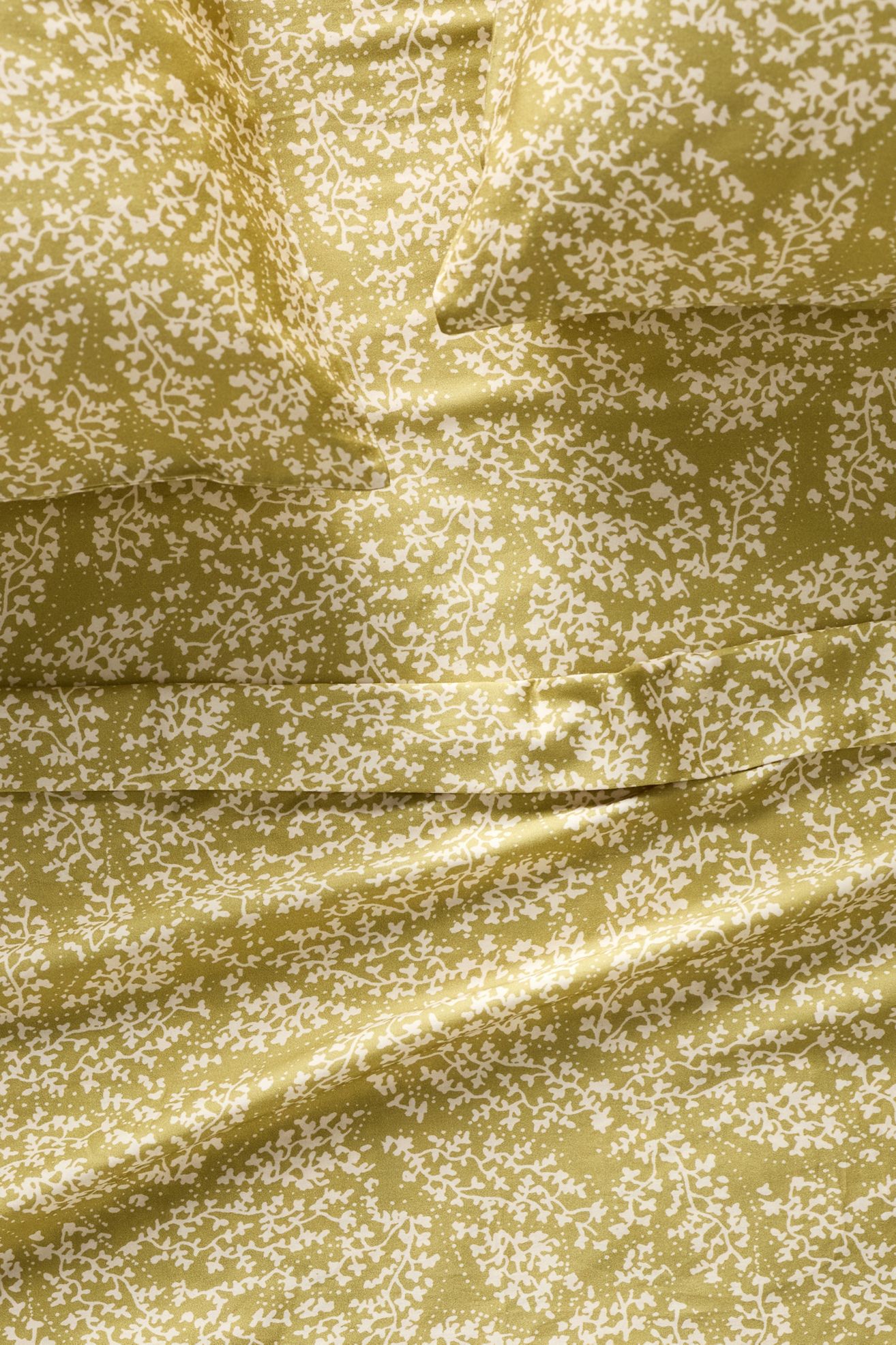 Organic Cotton Sateen Printed Sheet Set - Lori, Queen
