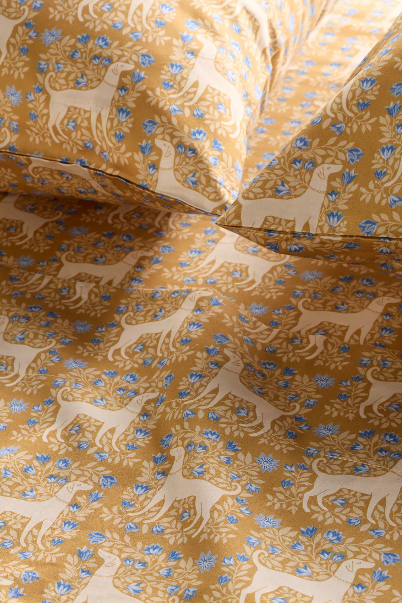 Organic Cotton Sateen Printed Sheet Set - thumbnail 4