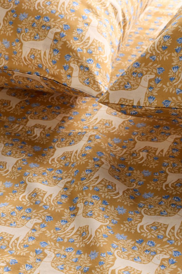 Organic Cotton Sateen Printed Sheet Set #1