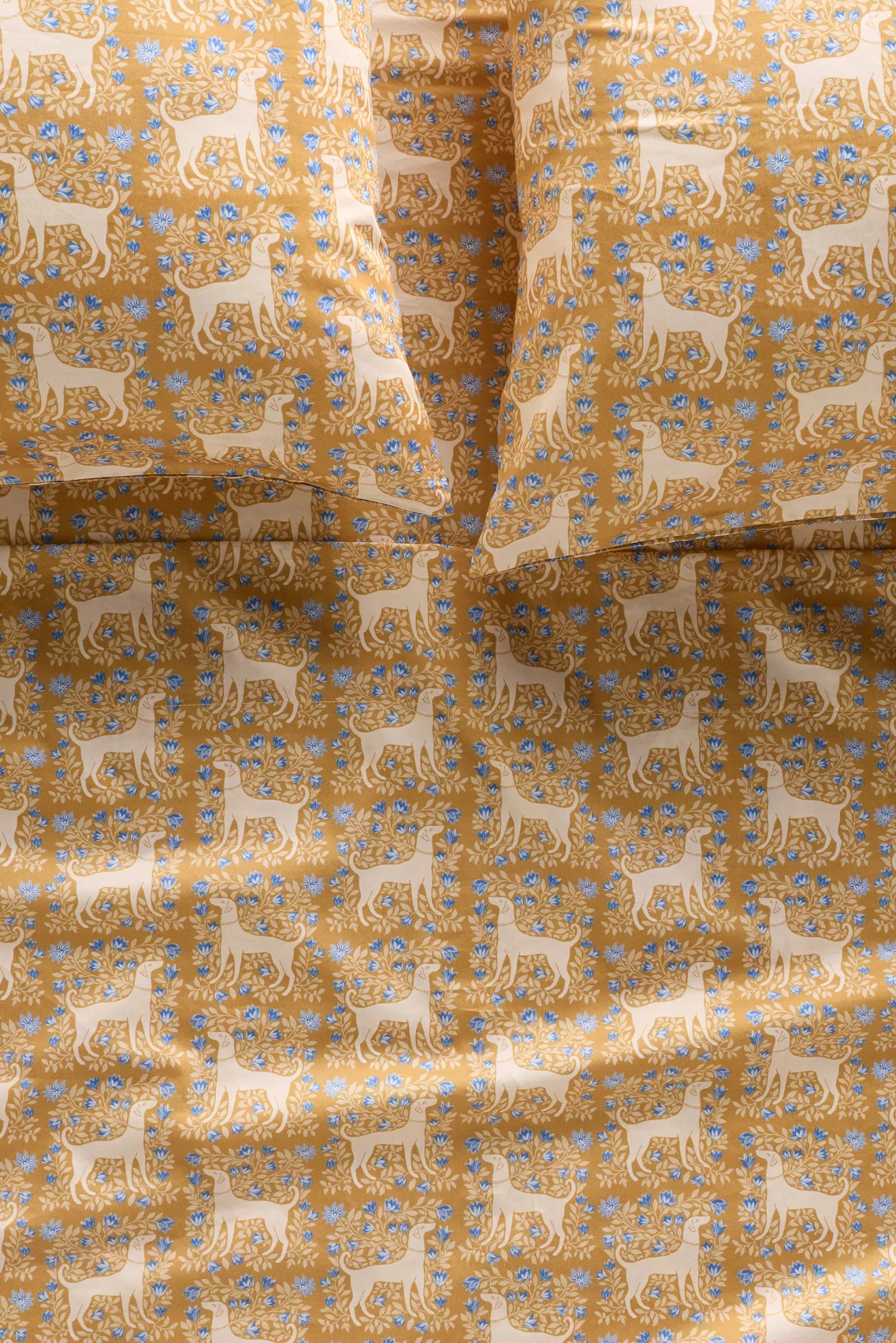 Organic Cotton Sateen Printed Sheet Set - thumbnail 3