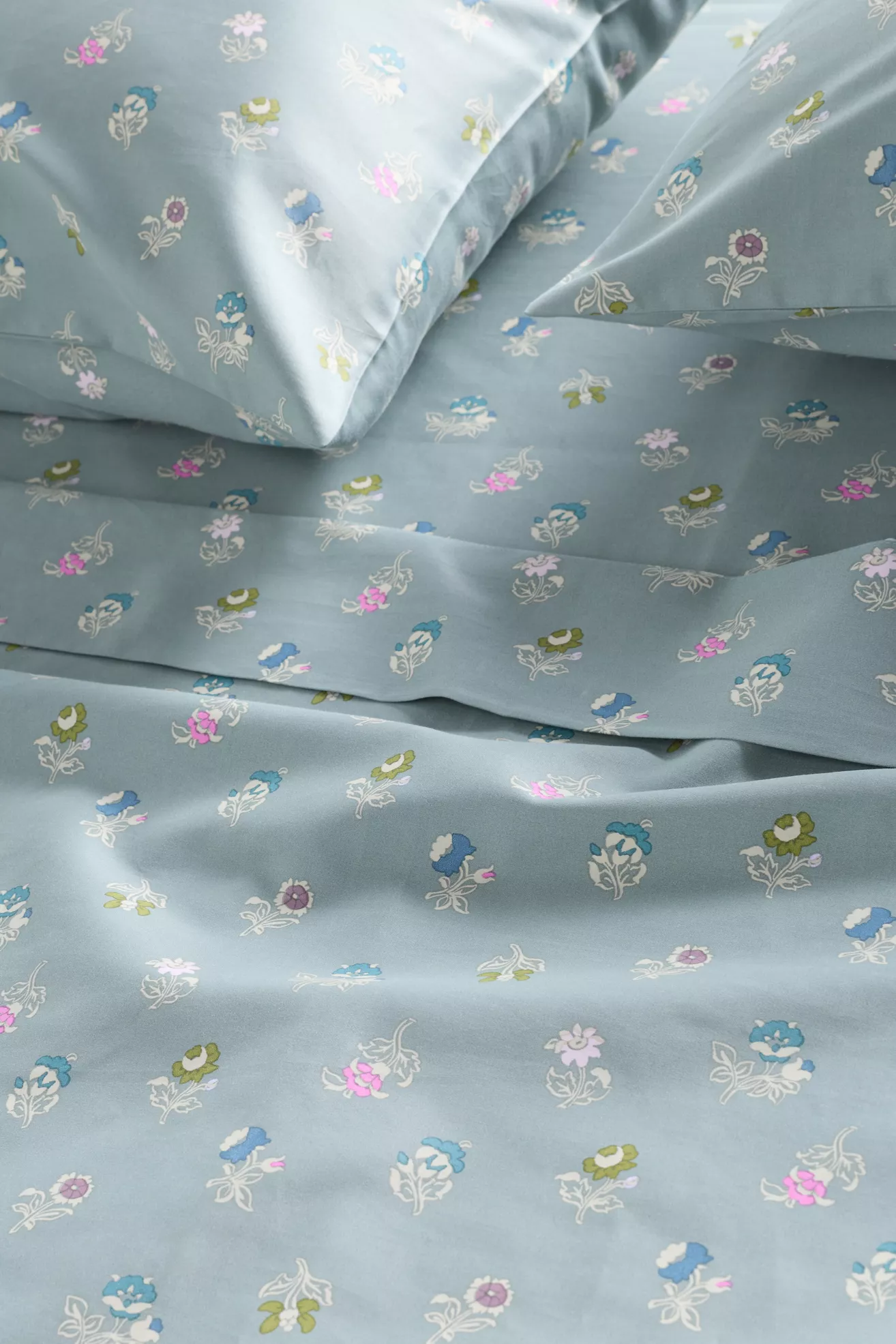 Organic Cotton Sateen Printed Sheet Set - thumbnail 8