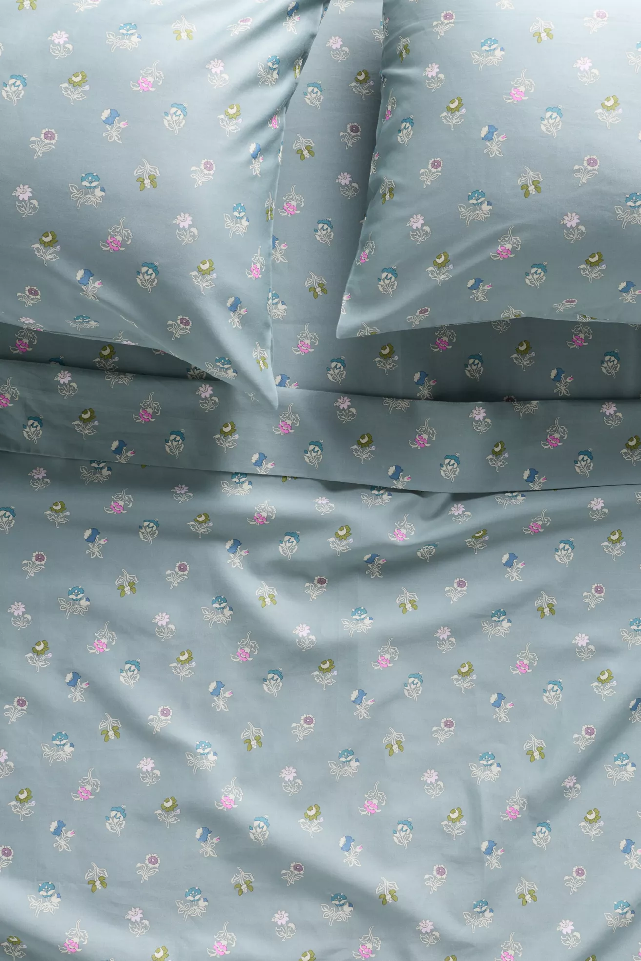Organic Cotton Sateen Printed Sheet Set - thumbnail 7