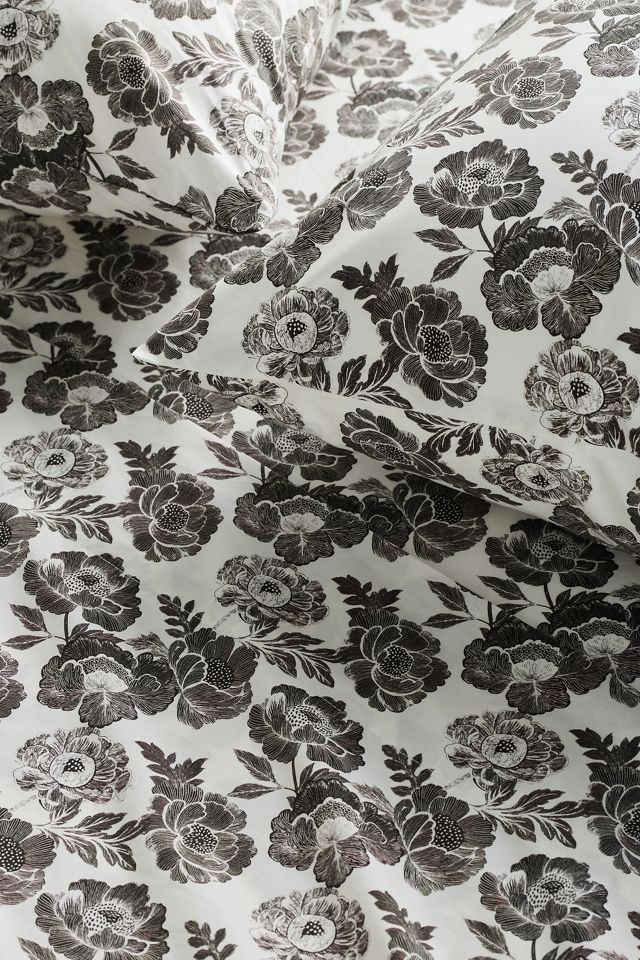 Organic Cotton Sateen Printed Sheet Set #1
