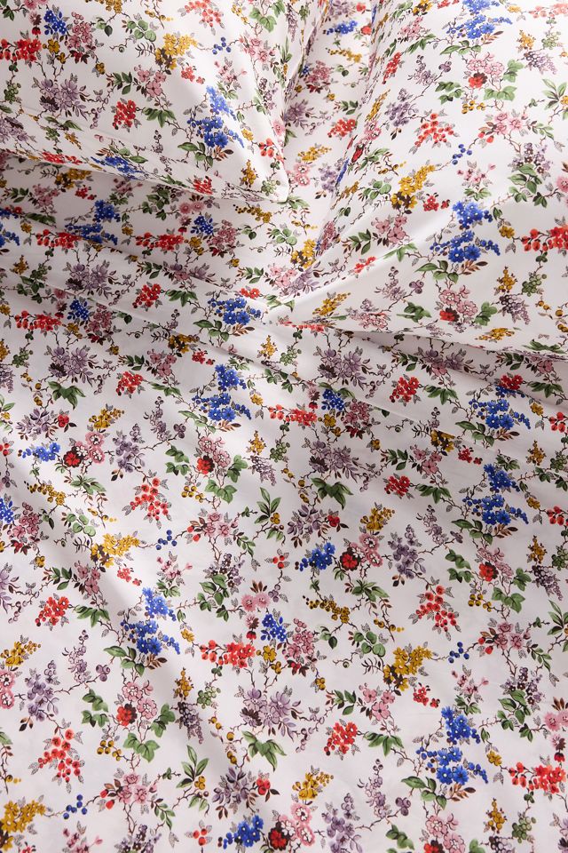 Organic Cotton Sateen Printed Sheet Set #1