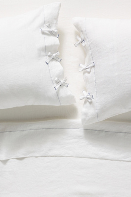 Anthropologie Harmony Hemp Sheet Set