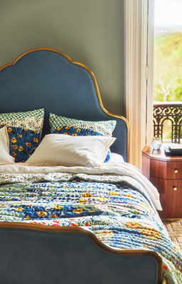 Rosalind Cotton Voile Printed Quilt