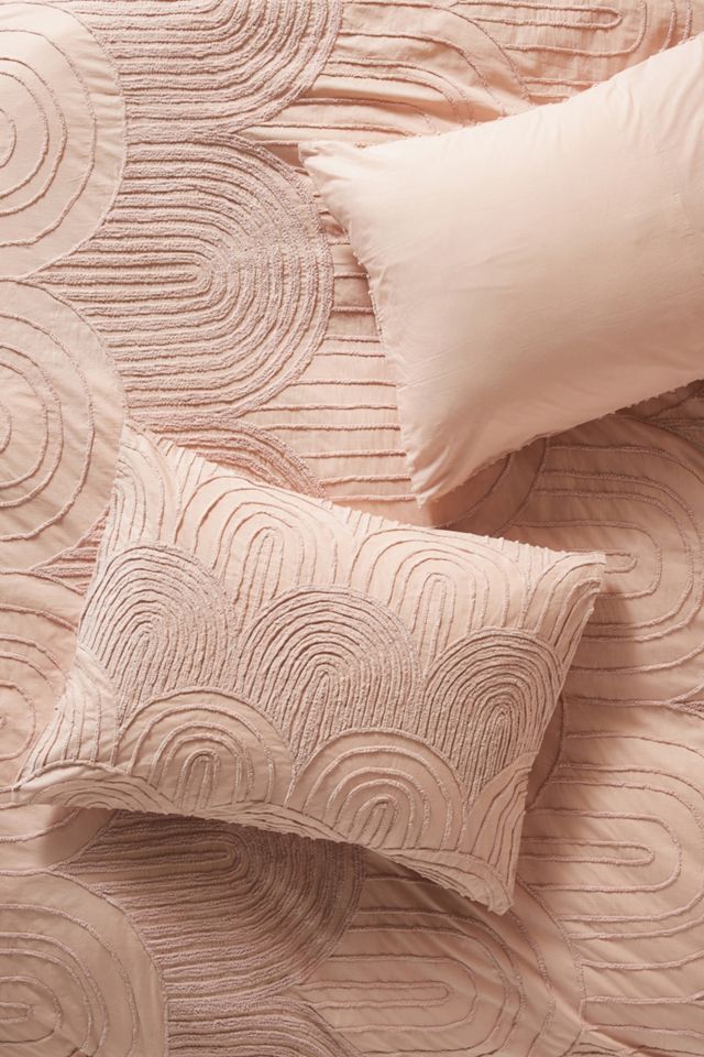 Chenille Jeannine Shams, Set of 2