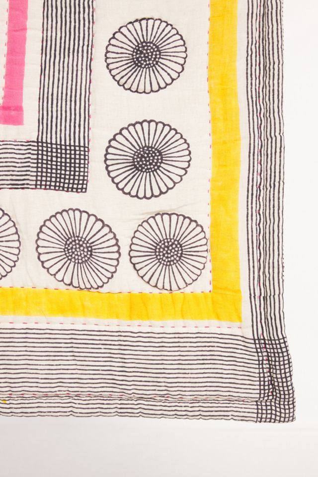 Jen Hewett Blockprinted Serenity Quilt #4