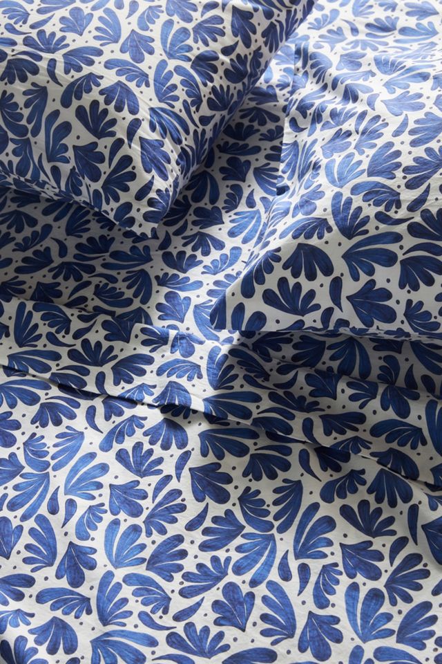 Anna Spiro Allegory Organic Percale Sheet Set #1