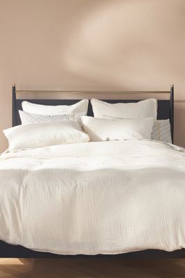Amber Lewis for Anthropologie Gretchen Gauze Duvet Cover