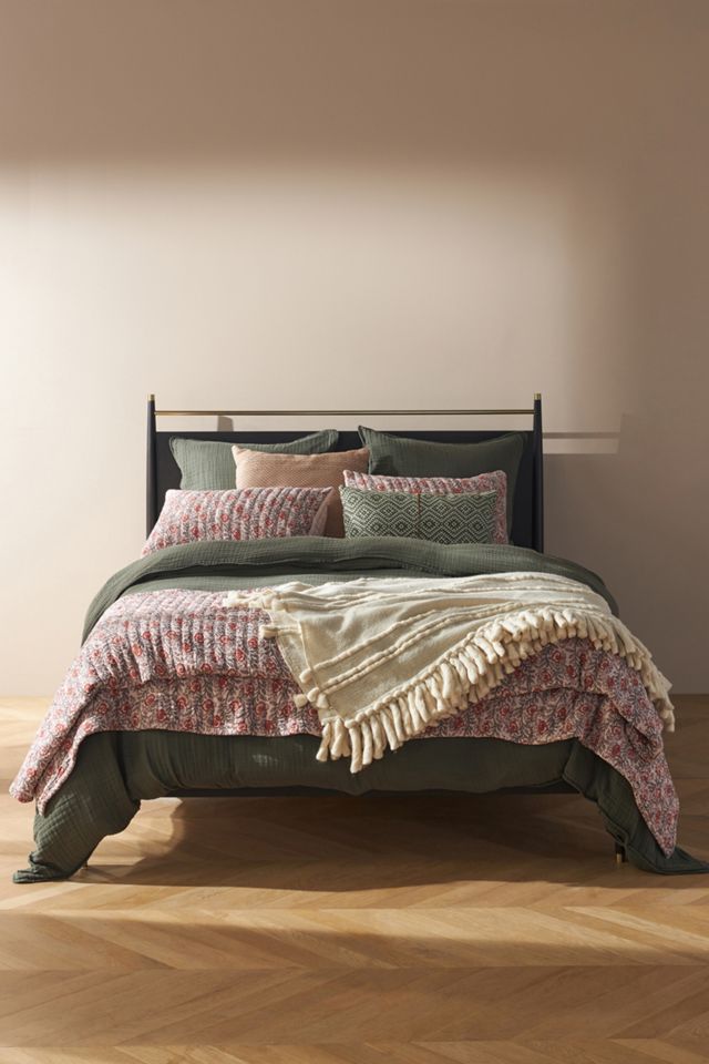 Amber Lewis for Anthropologie Gretchen Gauze Duvet Cover #1