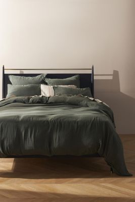 Amber Lewis for Anthropologie Gretchen Gauze Duvet Cover