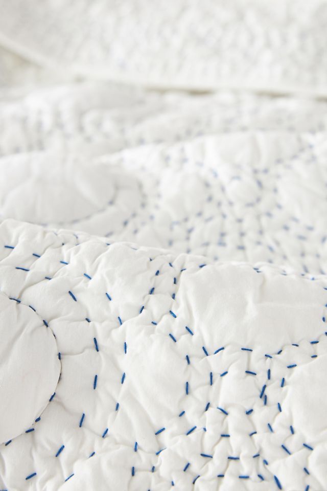 Hand-Embroidered June Quilt #1