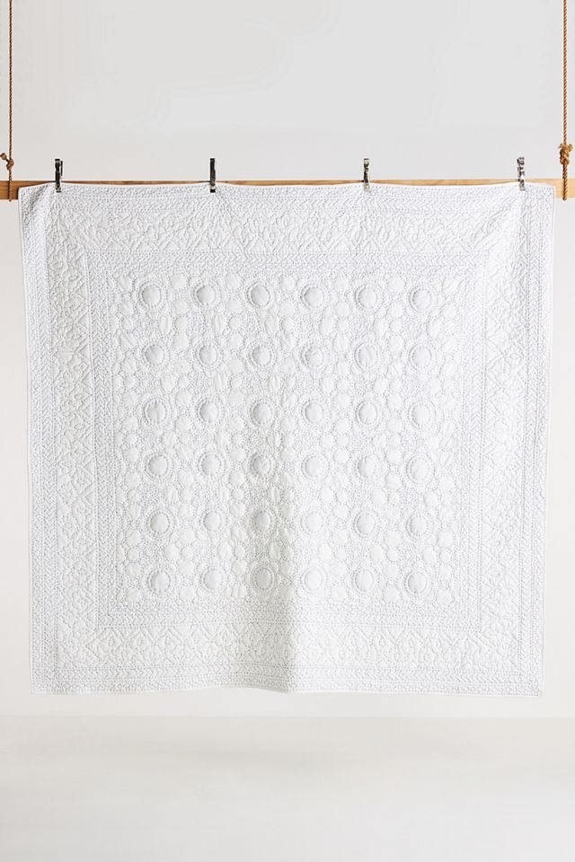 Hand-Embroidered June Quilt #2