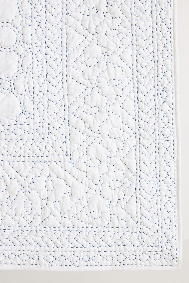 Hand-Embroidered June Quilt #3