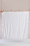 Ruffled Organic Spa Sateen Duvet Cover