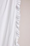 Ruffled Organic Spa Sateen Duvet Cover