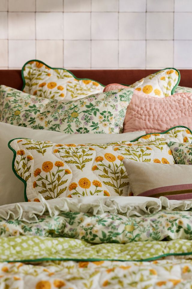 Organic Cotton Spa Sateen Ruffled Sheet Set #2