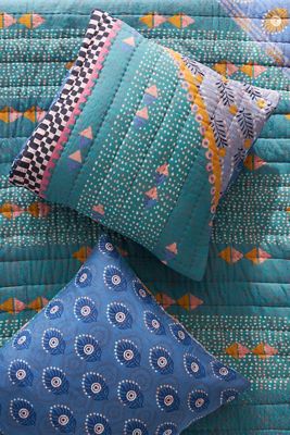 Upcycled Vendima Euro Sham