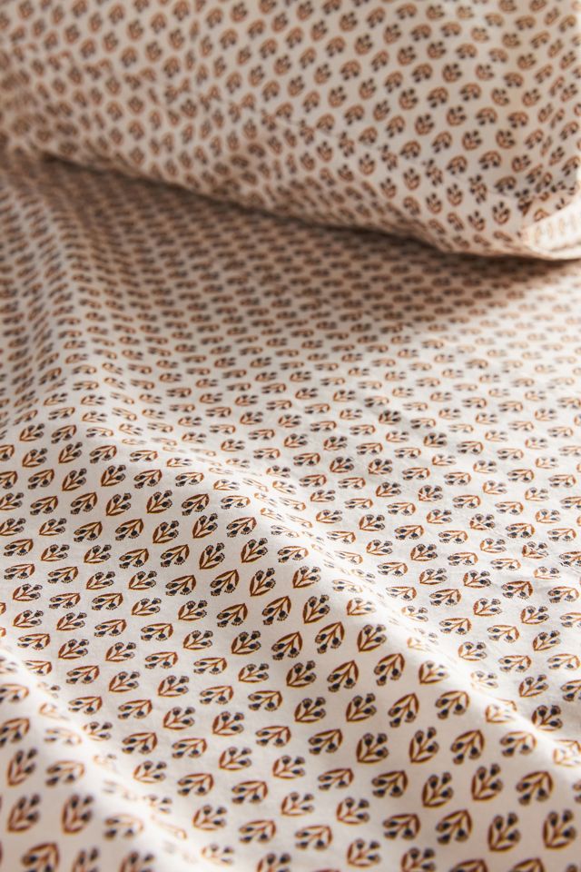 Amber Lewis for Anthropologie Carmel Organic Percale Sheet Set #1