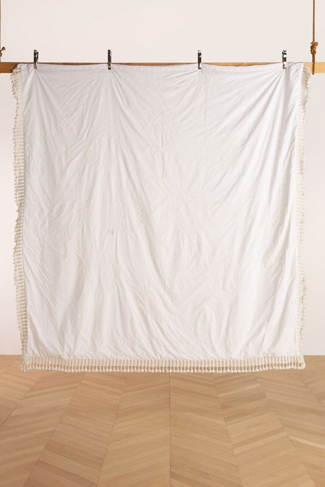 Amber Lewis for Anthropologie Embroidered Hillview Duvet Cover #3