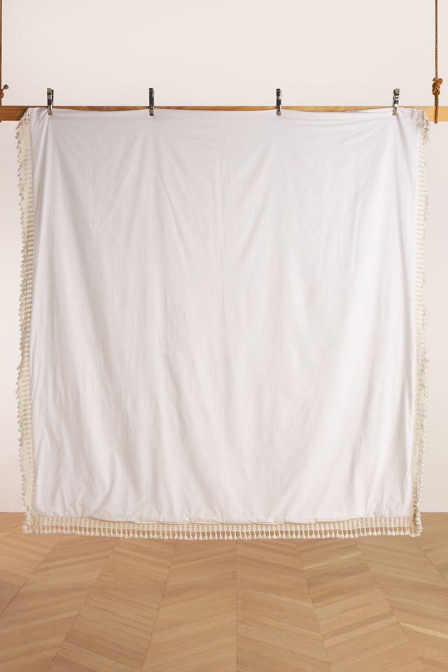 Amber Lewis for Anthropologie Embroidered Hillview Duvet Cover #4