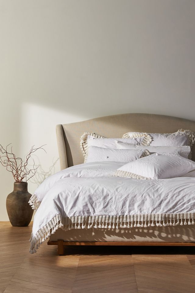 Amber Lewis for Anthropologie Embroidered Hillview Duvet Cover #1