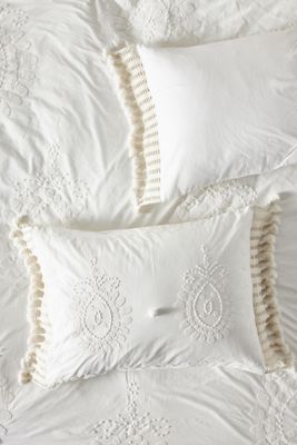 Amber Lewis for Anthropologie Embroidered Hillview Shams, Set of 2