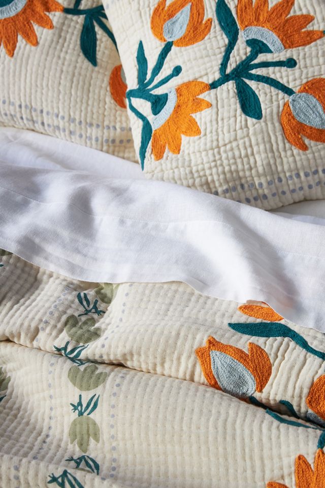Embroidered Bevin Duvet Cover #2