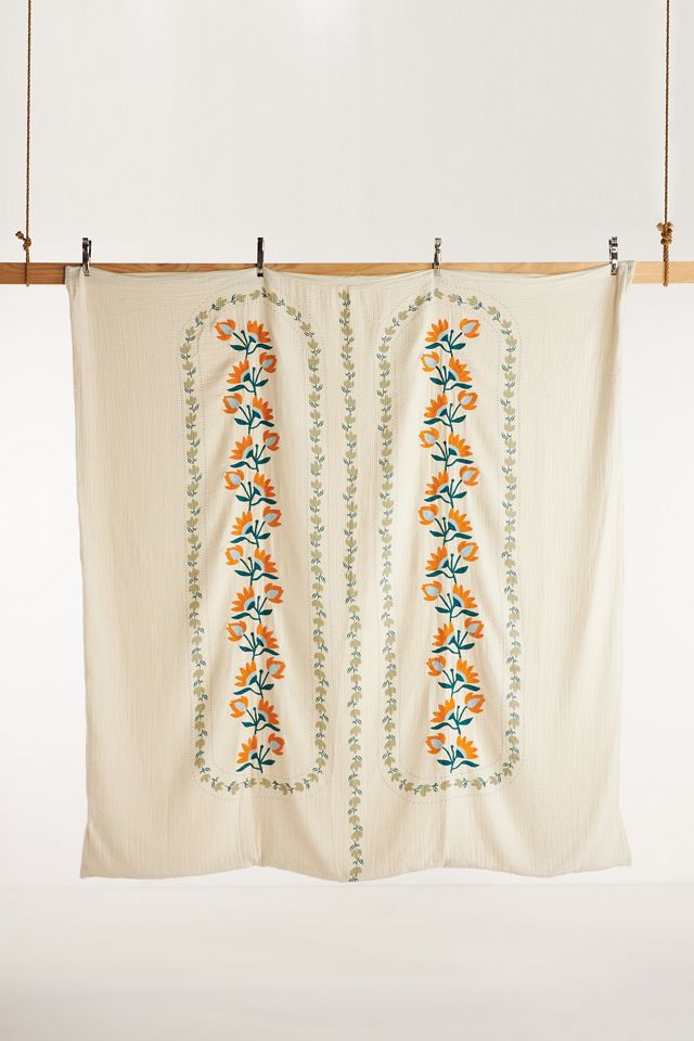 Embroidered Bevin Duvet Cover #3