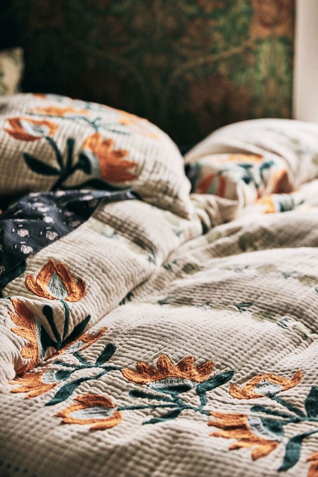 Embroidered Bevin Euro Sham #2