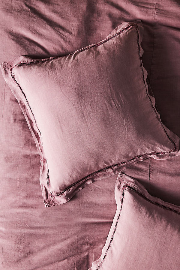 Tencel Linen Blend Square Pillowcase