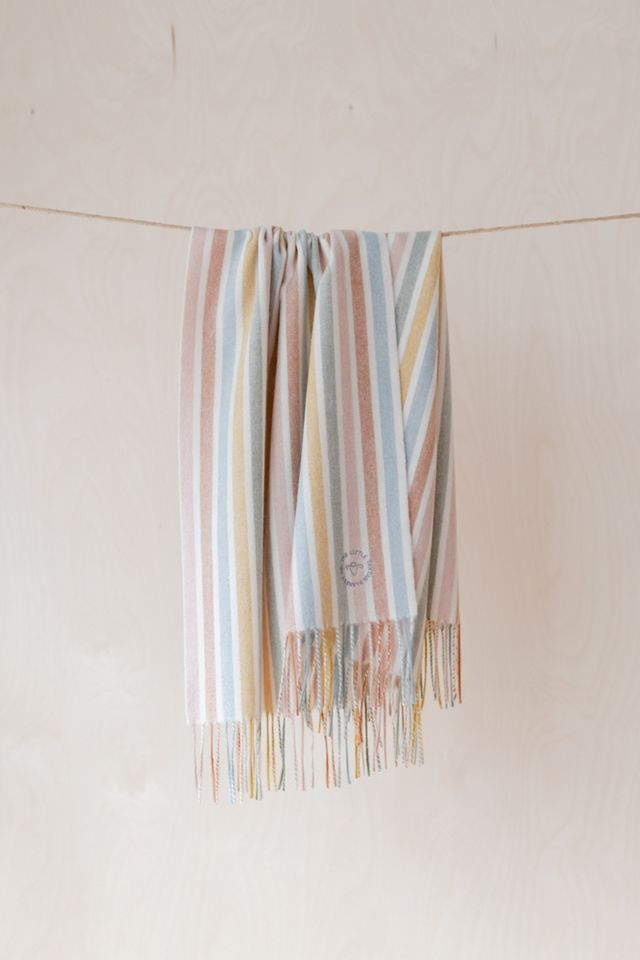 Couverture pour bébé à rayures The Tartan Blanket Co.   #1