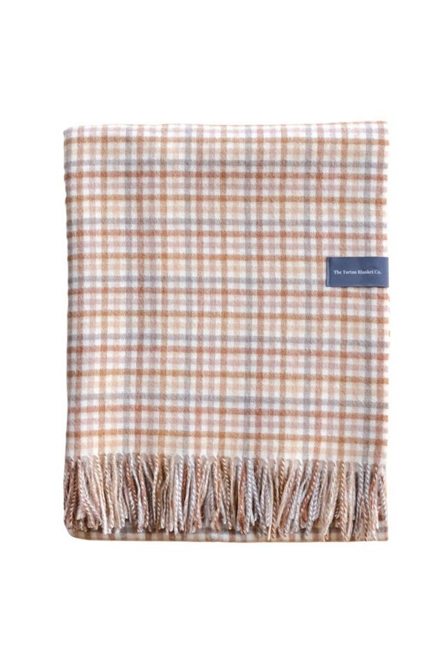 The Tartan Blanket Co. Lambswool Gingham Blanket #2